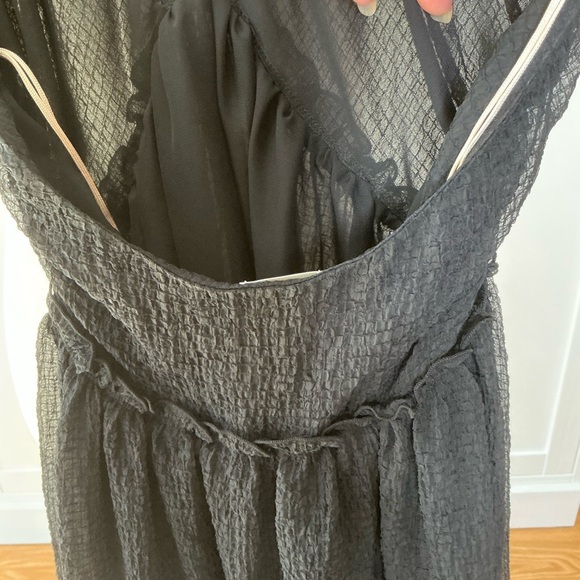 Le Fou Wilfred Swing Maxi Dress Halter Neck in Black Size XXSmall - Picture 6 of 9